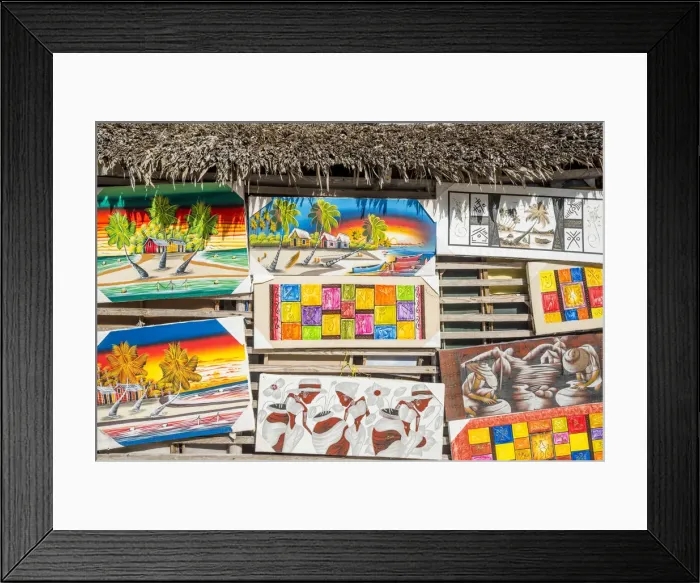 Framed Print : Mano Juan, Saona Island, East National Park (Parque Nacional del Este), Dominican