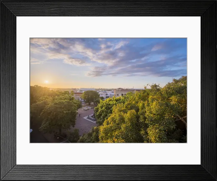 Framed Print : Colonial Zone (Ciudad Colonial), Santo Domingo, Dominican Republic