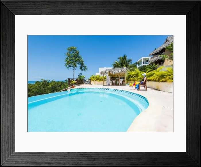 Framed Print : Las Terrenas, Santa Barbara de Samana, Samana peninsula, Dominican Republic Framed Print : Las Terrenas, Santa Barbara de Samana, Samana peninsula, Dominican Republic