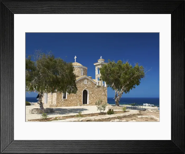 Framed Print : Prophitis Elias in Protaras bei Agia Napa, SuIod Zypern Framed Print : Prophitis Elias in Protaras bei Agia Napa, SuIod Zypern