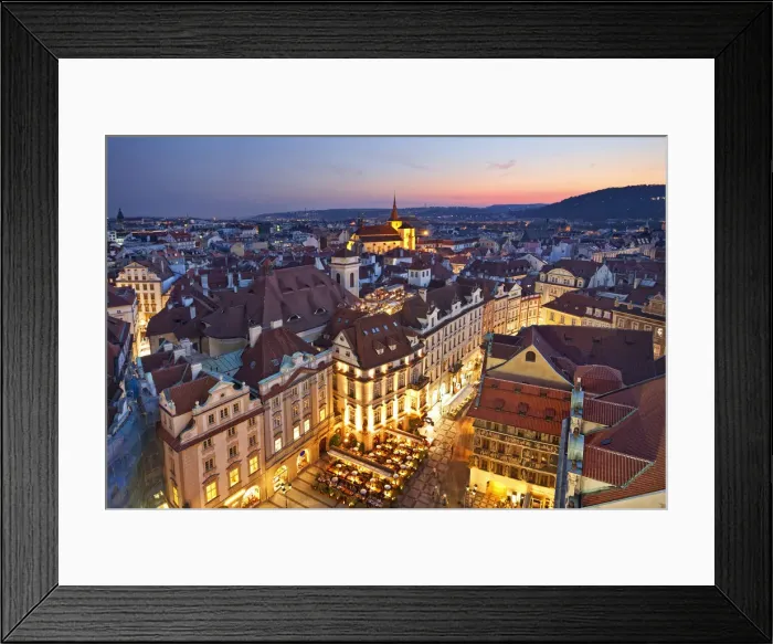 Framed Print : Europe, Czech Republic, Central Bohemia Region, Prague. Prague Old Town Square Framed Print : Europe, Czech Republic, Central Bohemia Region, Prague. Prague Old Town Square