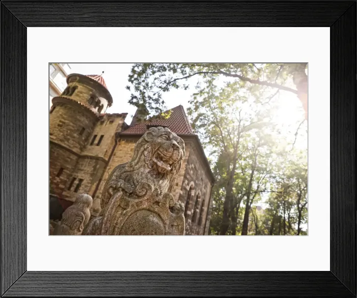 Framed Print : Europe, Czech Republic, Central Bohemia Region, Prague. Jewish cemetery