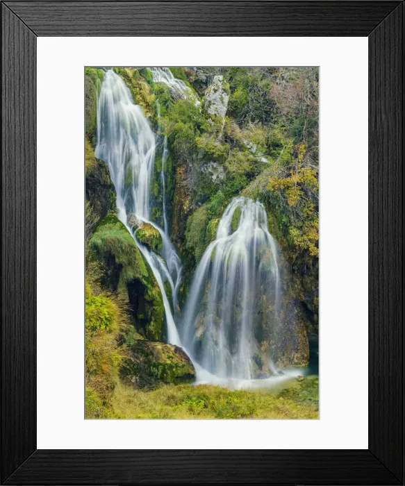 Framed Print : Waterfall in Plitvice National Park, Croatia Framed Print : Waterfall in Plitvice National Park, Croatia