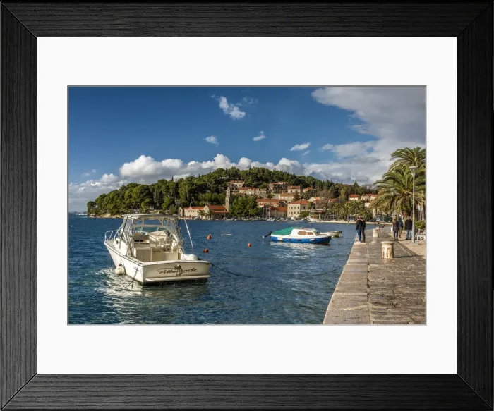 Framed Print : Cavtat, Croatia Framed Print : Cavtat, Croatia