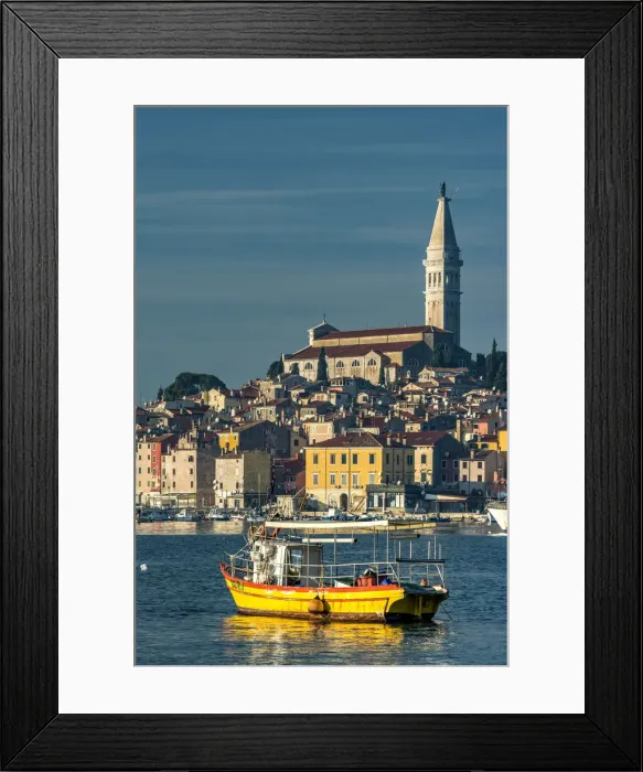 Framed Print : Rovinj - Rovigno, Istria, Croatia Framed Print : Rovinj - Rovigno, Istria, Croatia