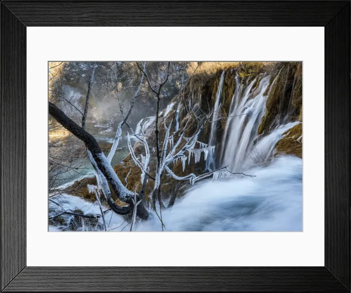 Framed Print : Plitvice Lakes National Park, Lika-Senj, Croatia Framed Print : Plitvice Lakes National Park, Lika-Senj, Croatia