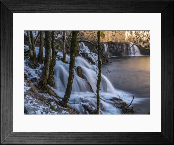 Framed Print : Plitvice Lakes National Park, Lika-Senj, Croatia Framed Print : Plitvice Lakes National Park, Lika-Senj, Croatia