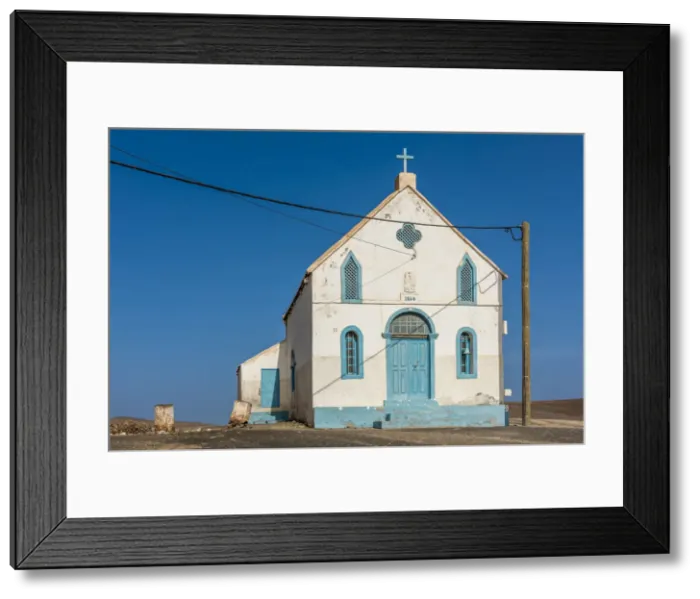 Framed Print : africa, Cape Verde, Sal. Lady compassion Chapel of Pedra Lume Framed Print : africa, Cape Verde, Sal. Lady compassion Chapel of Pedra Lume