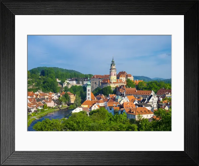 Framed Print : Czech Republic, South Bohemian Region, Cesky Krumlov Framed Print : Czech Republic, South Bohemian Region, Cesky Krumlov