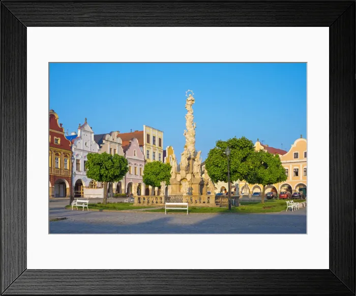 Framed Print : Czech Republic, Vysocina Region, Telc Framed Print : Czech Republic, Vysocina Region, Telc