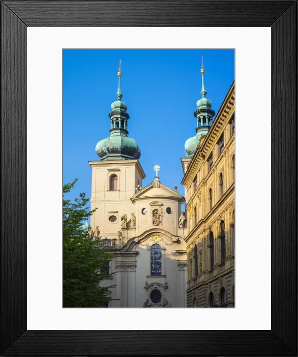 Framed Print : Czech Republic, Prague, Stare Mesto (Old Town). Church of St Havel (Kostel sv. Havla) Framed Print : Czech Republic, Prague, Stare Mesto (Old Town). Church of St Havel (Kostel sv. Havla)
