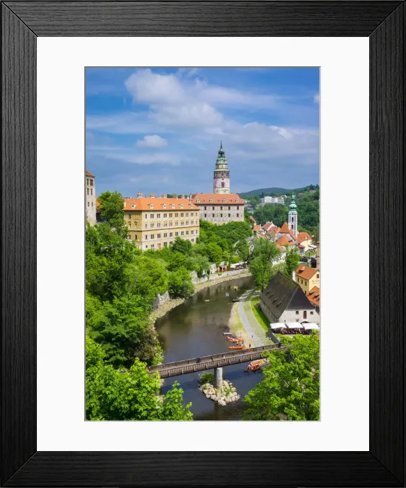 Framed Print : Czech Republic, South Bohemian Region, Cesky Krumlov Framed Print : Czech Republic, South Bohemian Region, Cesky Krumlov