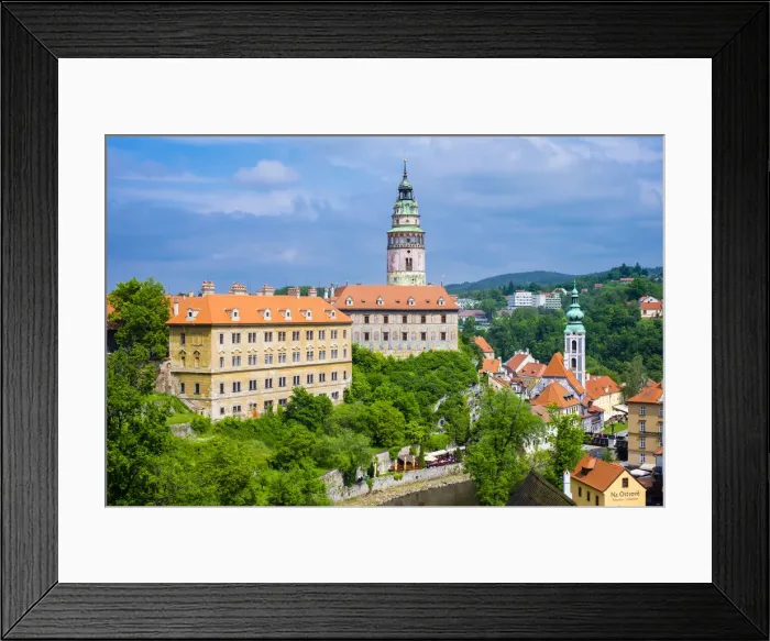 Framed Print : Czech Republic, South Bohemian Region, Cesky Krumlov Framed Print : Czech Republic, South Bohemian Region, Cesky Krumlov