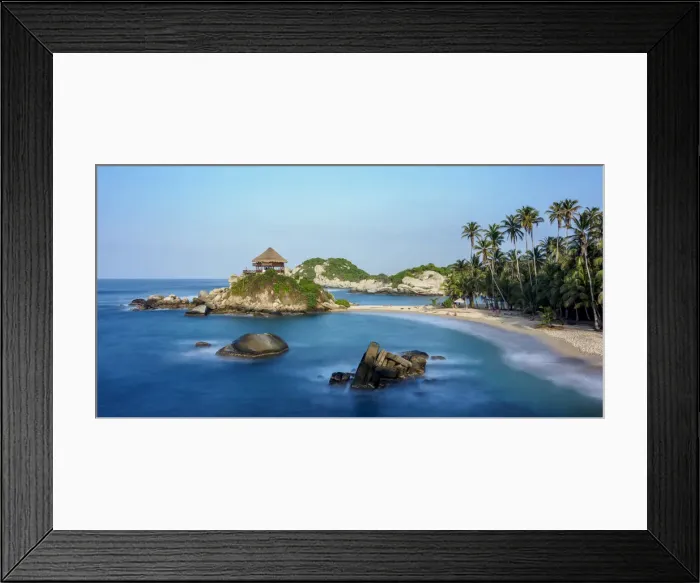 Framed Print : El Cabo San Juan del Guia, Tayrona National Natural Park, Magdalena Department, Caribbean Framed Print : El Cabo San Juan del Guia, Tayrona National Natural Park, Magdalena Department, Caribbean
