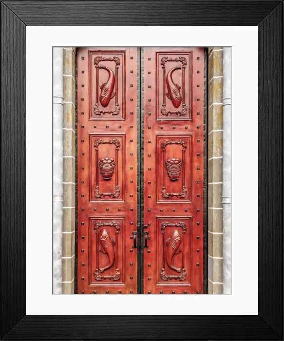 Framed Print : Las Lajas Sanctuary, detailed view, Narino Departmant, Colombia Framed Print : Las Lajas Sanctuary, detailed view, Narino Departmant, Colombia