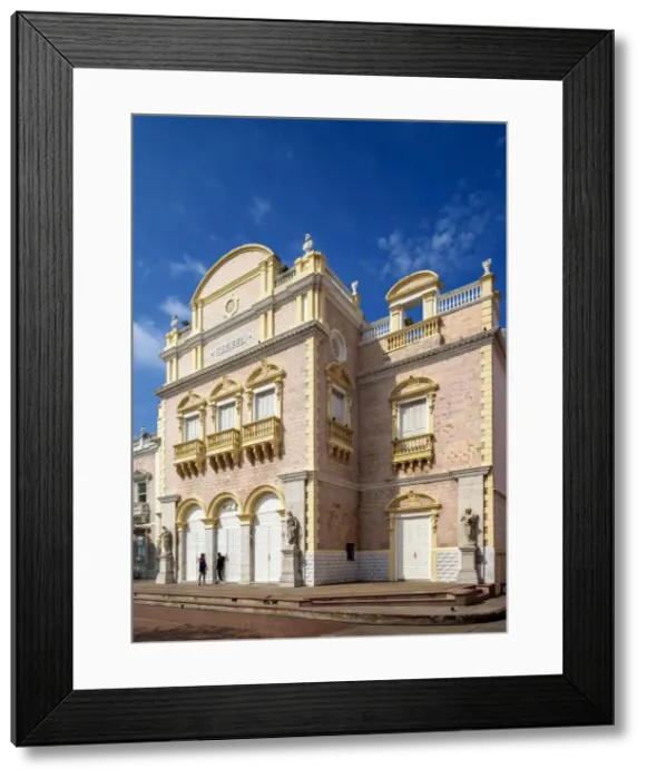 Framed Print : Heredia or Adolfo Mejia Theatre, Old Town, Cartagena, Bolivar Department, Colombia Framed Print : Heredia or Adolfo Mejia Theatre, Old Town, Cartagena, Bolivar Department, Colombia
