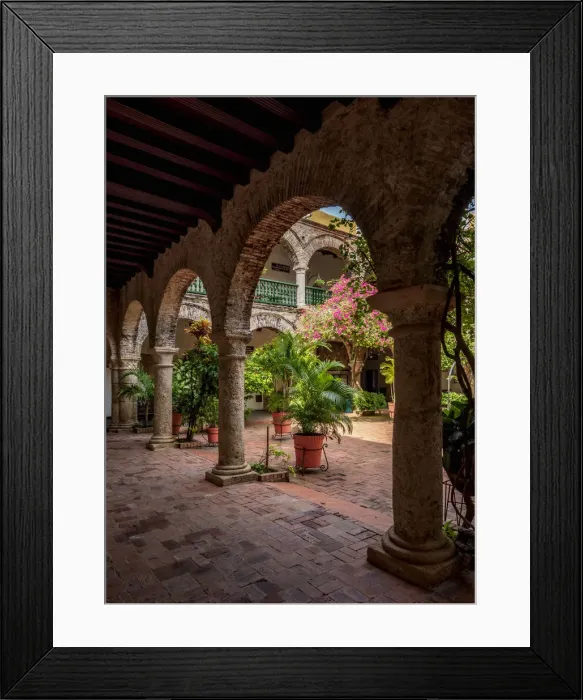 Framed Print : Convent of Santa Cruz de la Popa, Cartagena, Bolivar Department, Colombia Framed Print : Convent of Santa Cruz de la Popa, Cartagena, Bolivar Department, Colombia