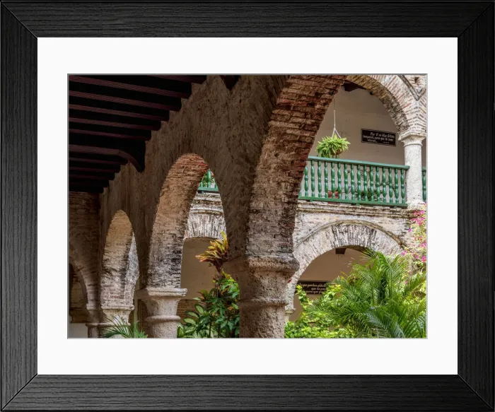 Framed Print : Convent of Santa Cruz de la Popa, Cartagena, Bolivar Department, Colombia