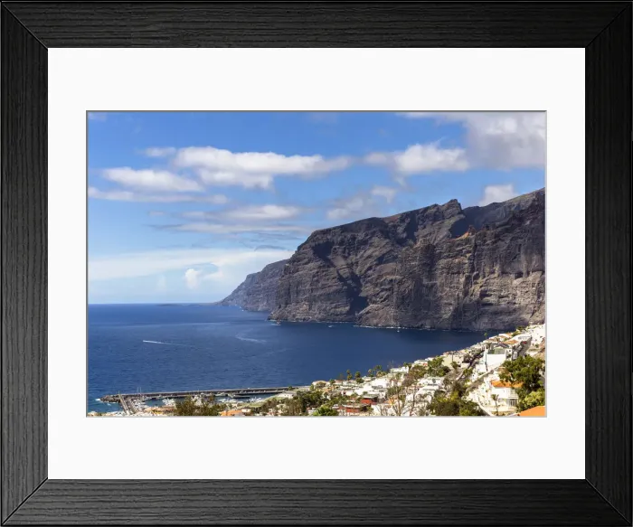 Framed Print : Spain, Canary Islands, Tenerife, Los Gigantes Framed Print : Spain, Canary Islands, Tenerife, Los Gigantes