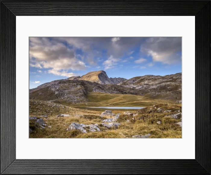 Framed Print : Fosses Lake with mount Croda del Beco, Cortina d Ampezzo, Belluno district, Veneto Framed Print : Fosses Lake with mount Croda del Beco, Cortina d Ampezzo, Belluno district, Veneto