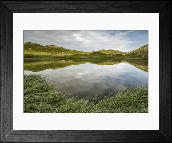 Framed Print : Fosses lake in the Regional Natural Park of the Ampezzo Dolomites, Cortina d Ampezzo Framed Print : Fosses lake in the Regional Natural Park of the Ampezzo Dolomites, Cortina d Ampezzo