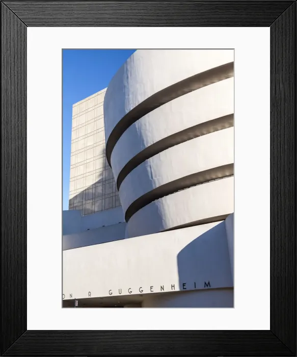 Framed Print : USA, New York State, New York City, Manhattan, Solomon R Guggenheim Museum Framed Print : USA, New York State, New York City, Manhattan, Solomon R Guggenheim Museum