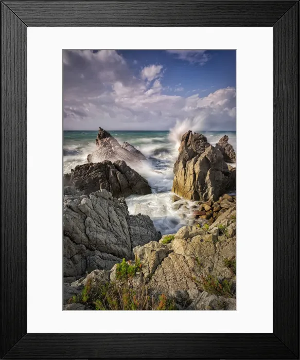 Framed Print : Parghelia, Vibo Valentia, Calabria, Italy. The power of the sea Framed Print : Parghelia, Vibo Valentia, Calabria, Italy. The power of the sea