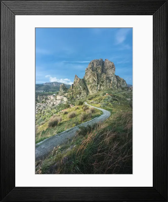 Framed Print : Pentedattilo, Parco Nazionale dell Aspromonte, District of Reggio Calabria, Calabria Framed Print : Pentedattilo, Parco Nazionale dell Aspromonte, District of Reggio Calabria, Calabria