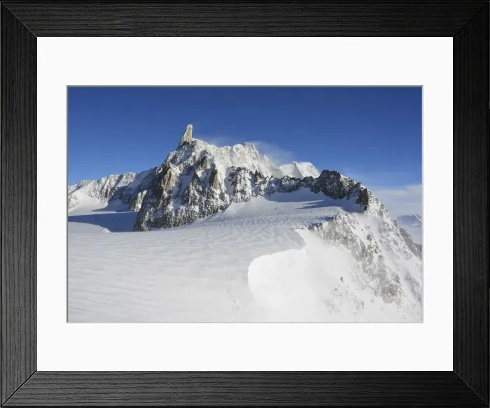 Framed Print : Monte Bianco from Aupunta Framed Print : Monte Bianco from Aupunta