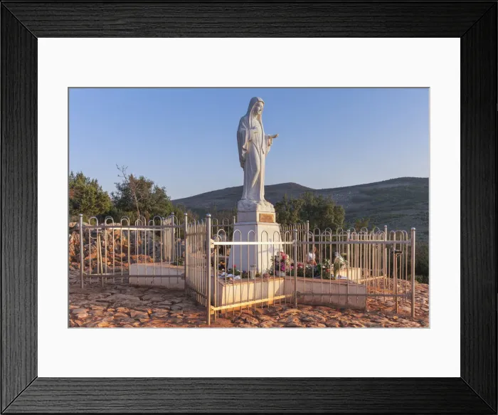 Framed Print : Europe, Balkans, Bosnia and Herzegovina, Medjugorje Framed Print : Europe, Balkans, Bosnia and Herzegovina, Medjugorje
