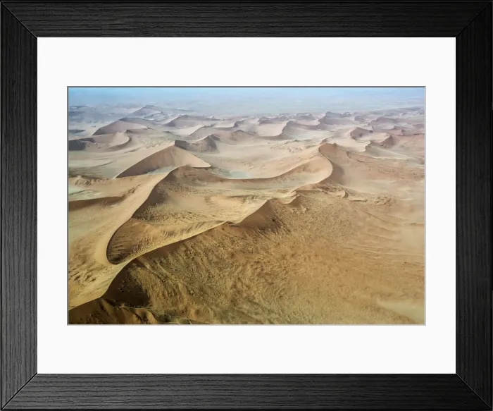 Framed Print : Aerial view of Namib desert, Namibia Framed Print : Aerial view of Namib desert, Namibia