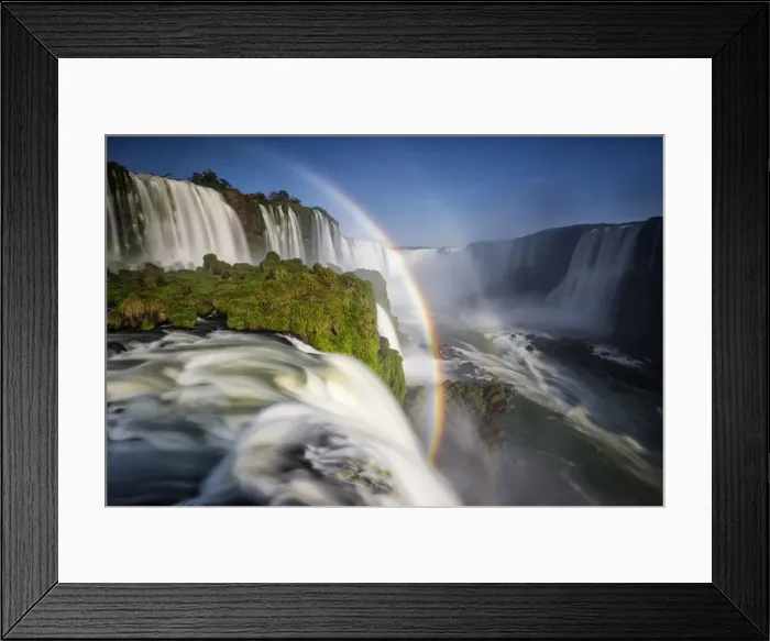 Framed Print : Brazilian side of Iguazu waterfall, southern Brazil Framed Print : Brazilian side of Iguazu waterfall, southern Brazil