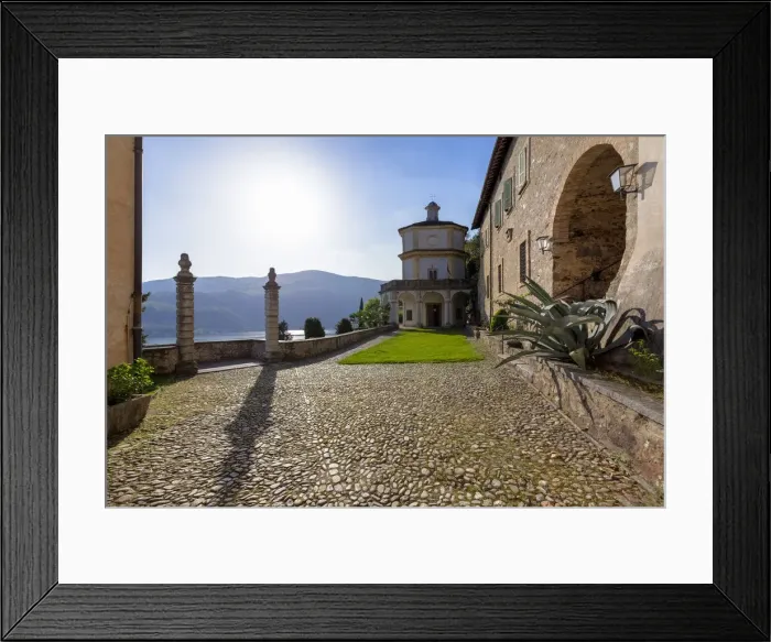 Framed Print : View of the courtyard of the Oratorio di Sant Antonio di Padova Framed Print : View of the courtyard of the Oratorio di Sant Antonio di Padova