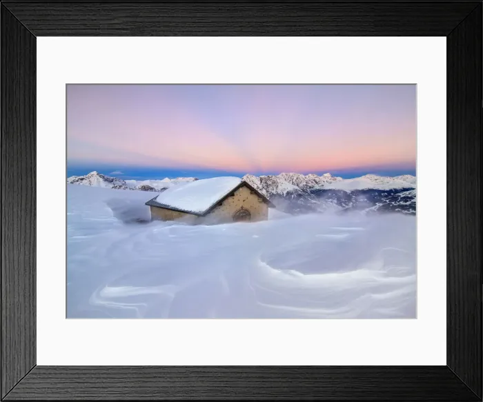 Framed Print : Valtellina, Central Alps, Sondrio district, Lombardy, Italy