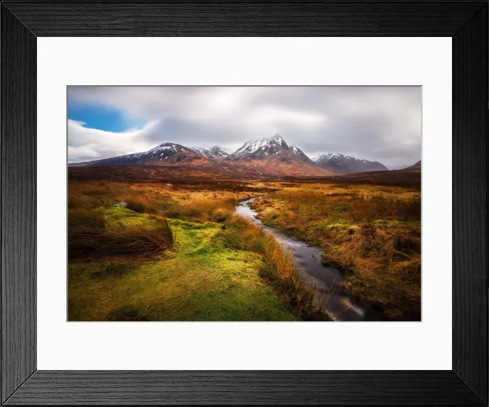 Framed Print : Three Sisters, Argyll, Glencoe, Highlands, Scotland, United Kingdom Framed Print : Three Sisters, Argyll, Glencoe, Highlands, Scotland, United Kingdom