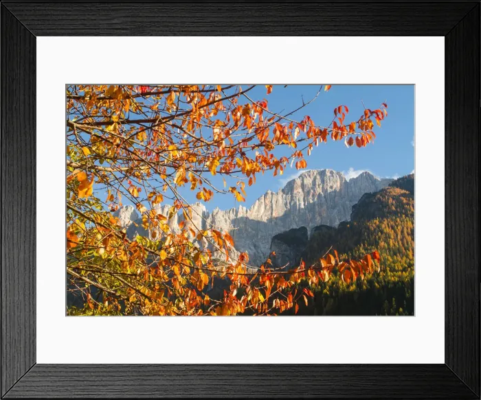 Framed Print : Civetta mount in autumn. Dolomites, Veneto, Italy Framed Print : Civetta mount in autumn. Dolomites, Veneto, Italy