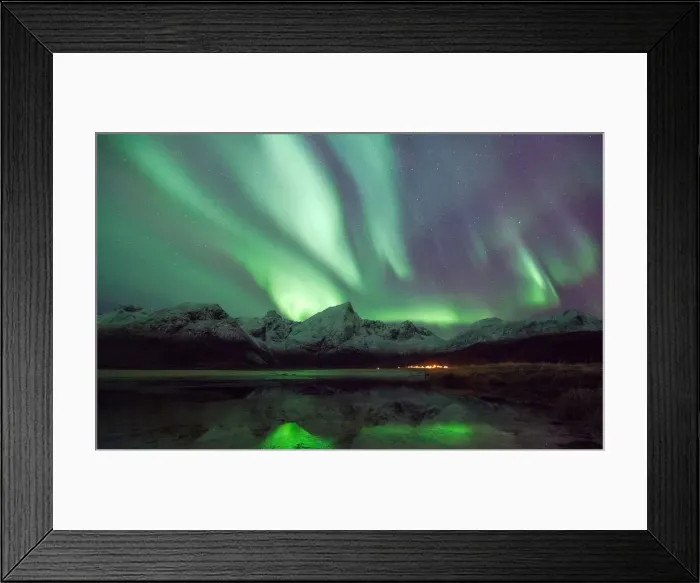 Framed Print : flakstadpollen Ramberg, Lofoten Islands, Norway Framed Print : flakstadpollen Ramberg, Lofoten Islands, Norway