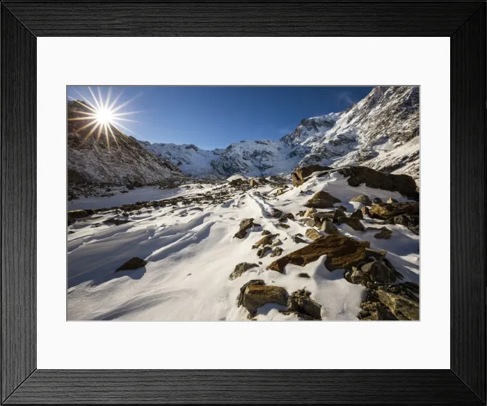 Framed Print : Monte Rosa at winter, Macugnaga, Valle Anzasca, Verbano Cusio Ossola, Piemonte, Italy Framed Print : Monte Rosa at winter, Macugnaga, Valle Anzasca, Verbano Cusio Ossola, Piemonte, Italy