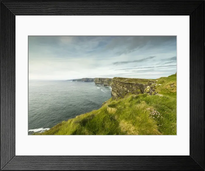 Framed Print : Cliffs of Moher, Liscannor, Munster, Co. Clare, Ireland, Europe