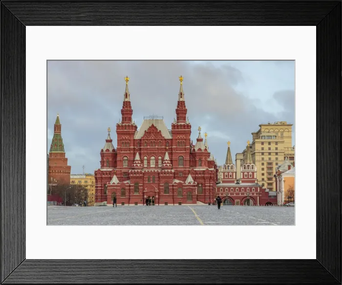 Framed Print : Russia, Moscow, Red Square, State Historical Museum Framed Print : Russia, Moscow, Red Square, State Historical Museum