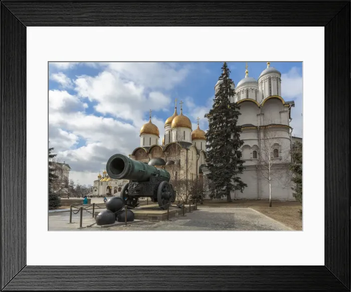 Framed Print : Russia, Moscow, Tsar Cannon in the Moscow Kremlin Framed Print : Russia, Moscow, Tsar Cannon in the Moscow Kremlin