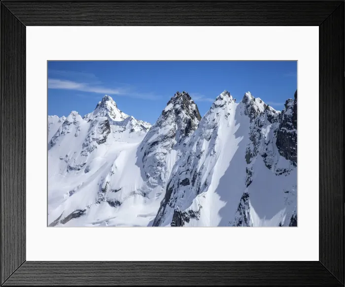 Framed Print : Torrone peaks at Disgrazia mountain from the Forno valley, Switzerland Framed Print : Torrone peaks at Disgrazia mountain from the Forno valley, Switzerland