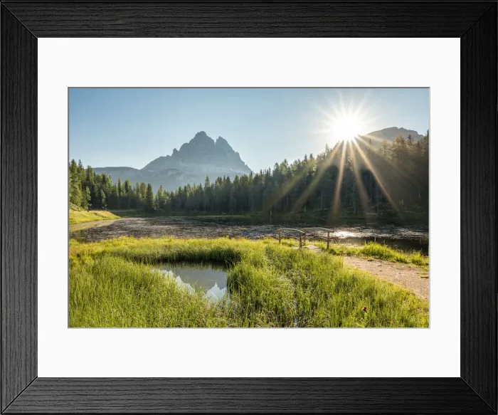 Framed Print : Misurina, Dolomites, province of Belluno, Veneto, Italy Framed Print : Misurina, Dolomites, province of Belluno, Veneto, Italy