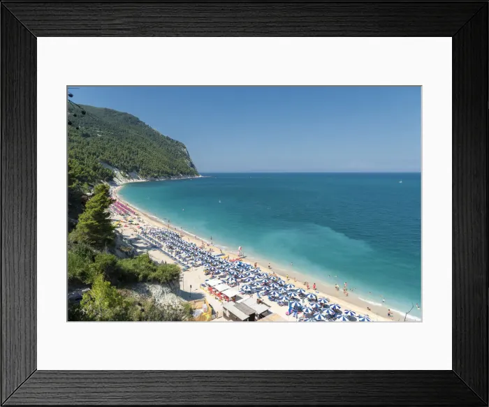 Framed Print : Sirolo, province of Ancona, Marche, Italy, Europe