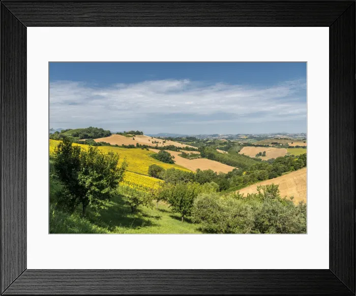 Framed Print : Sant Isidoro, Monterubbiano, provinve of Fermo, Marche, Italy, Europe