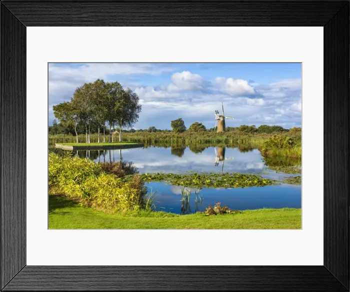 Framed Print : Turf Fen Mill, Norfolk, UK Framed Print : Turf Fen Mill, Norfolk, UK