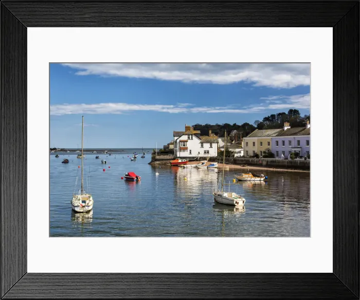 Framed Print : Shaldon village, Devon, UK Framed Print : Shaldon village, Devon, UK