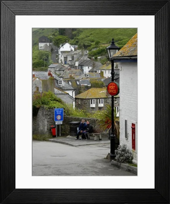 Framed Print : Port Isaac, Cornwall, England, UK
