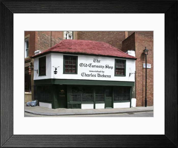 Framed Print : The Old Curiosity Shop, Portsmouth street, London, UK