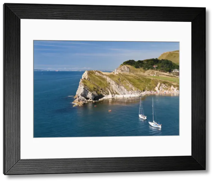 Framed Print : Lulworth Cove, Dorset, UK Framed Print : Lulworth Cove, Dorset, UK